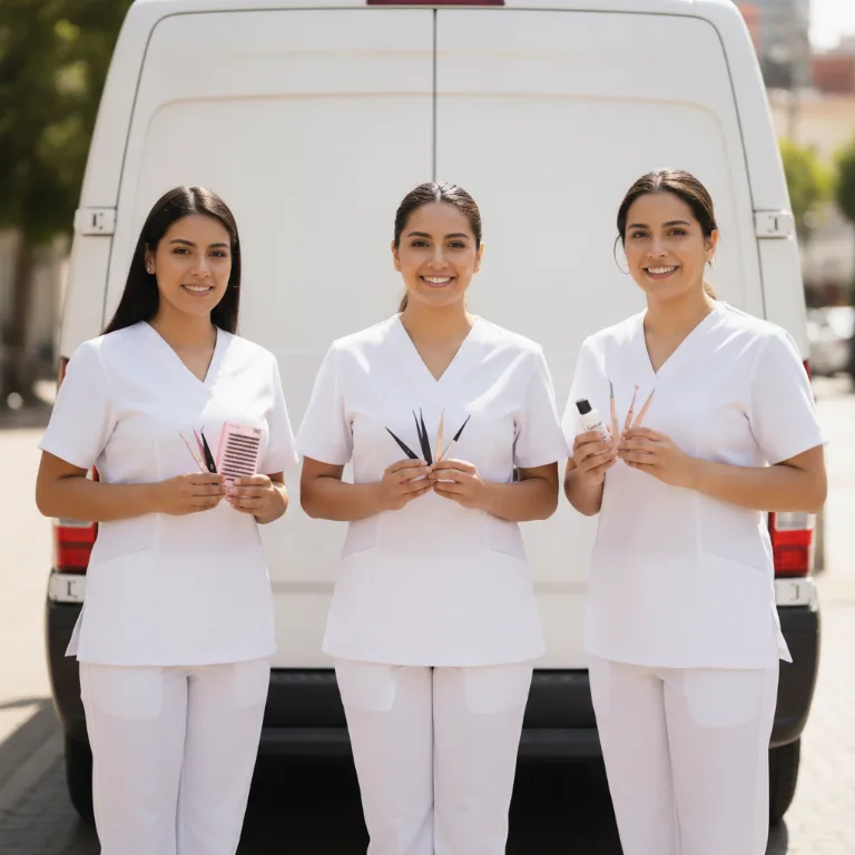 Extensiones de Pestañas equipo en Fuentes del Valle